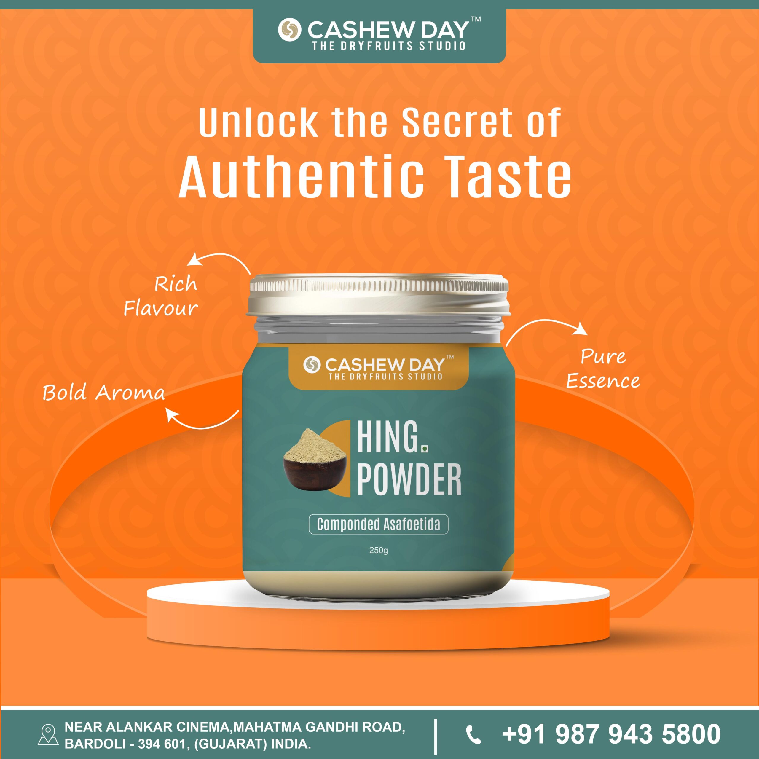 Kitchen Essential Hing Powder (Compounded Asafoetida) 250g